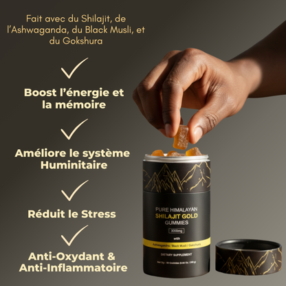 Shilajit Gold Gummies 3000mg