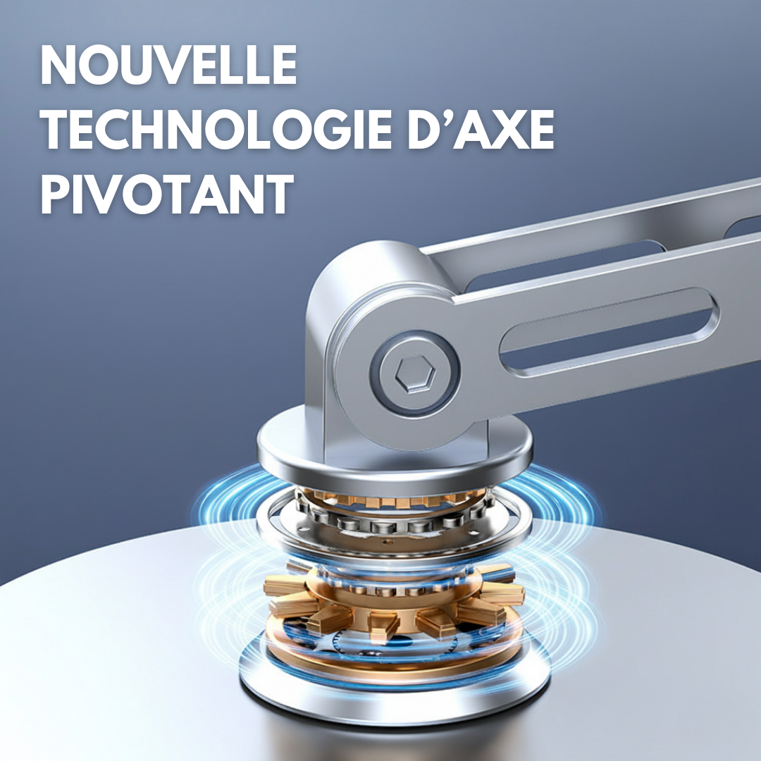 Support de téléphone en aluminium réglable à 360°