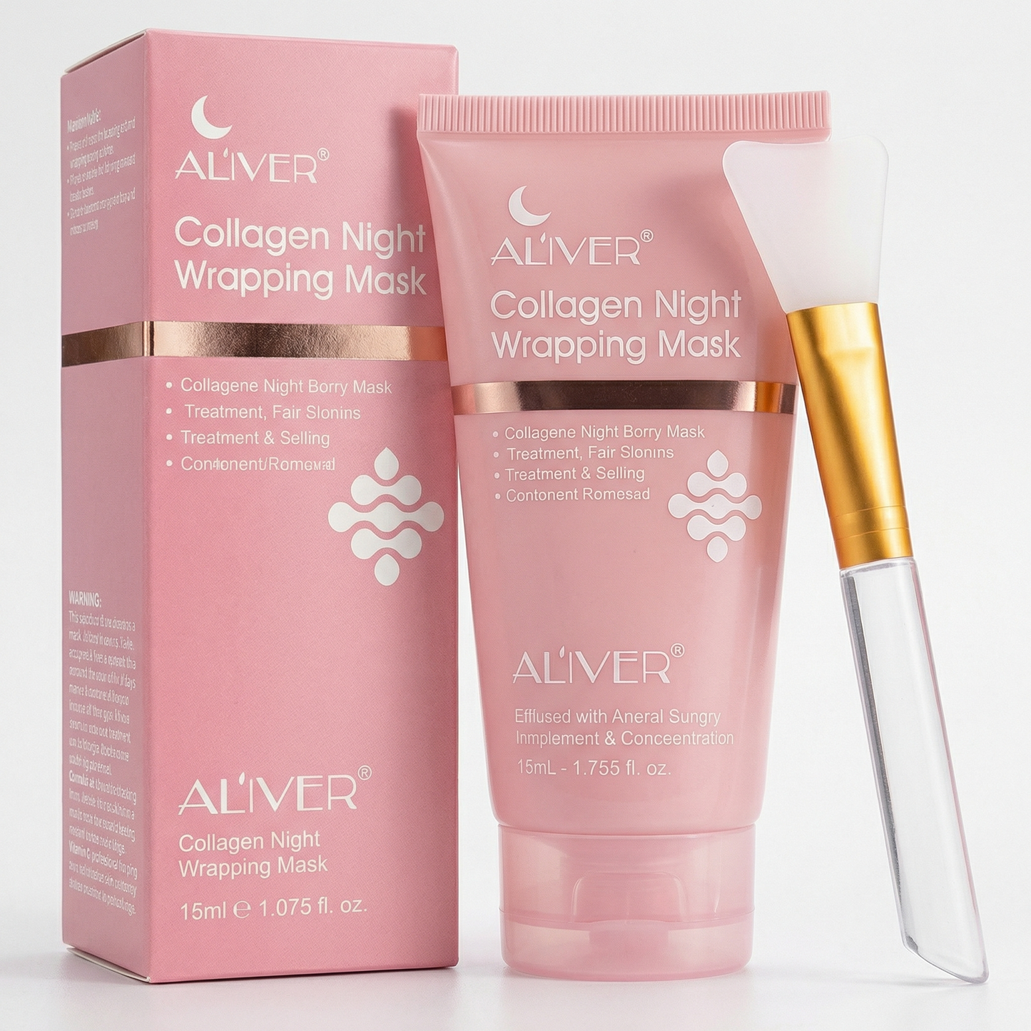 Aliver – Masque de Nuit Enveloppeur au Collagène