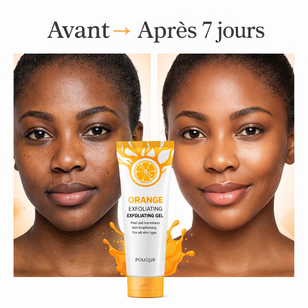 Gommage Exfoliant à l’Orange – Peau Douce, Teint Lumineux