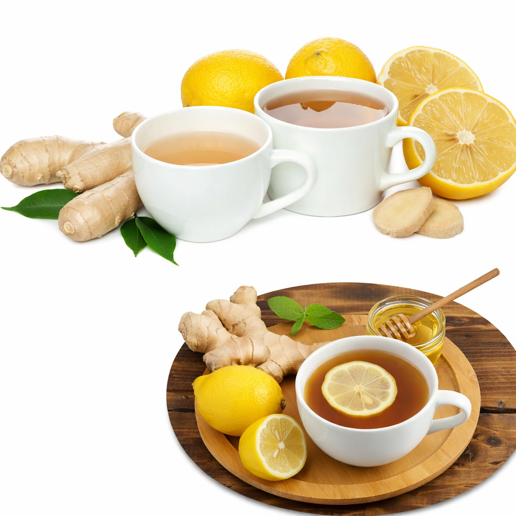Thé Détox Citron & Gingembre – Soulage la Constipation et Nettoie le Côlon Naturellement