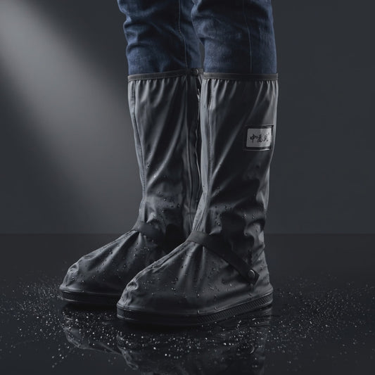 Chaussures imperméables anti-pluie — Hautes & anti-dérapantes (Moto & Marche)